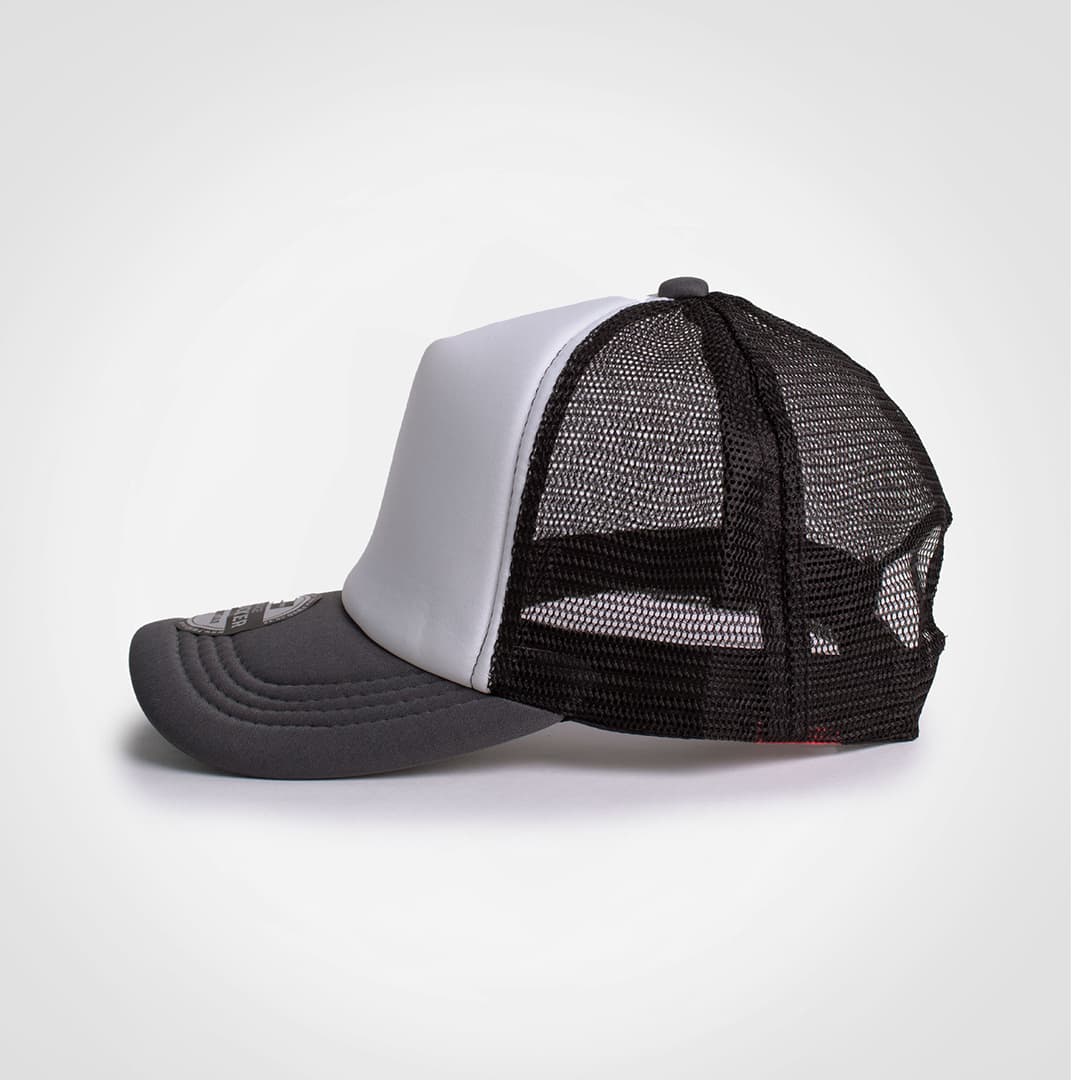 Vintage Trucker Three Tone Cap view 2
