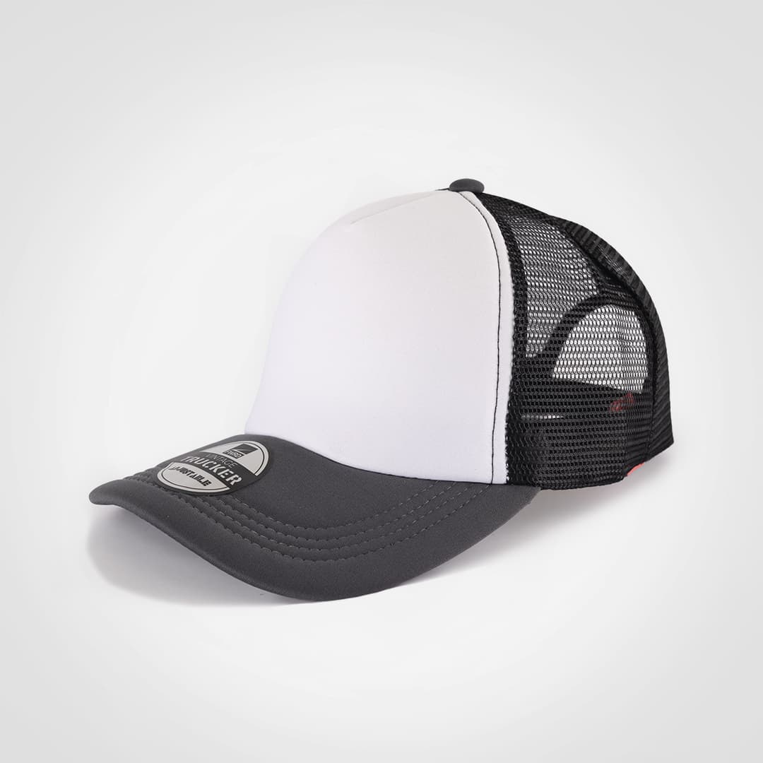 Vintage Trucker Three Tone Cap view 2