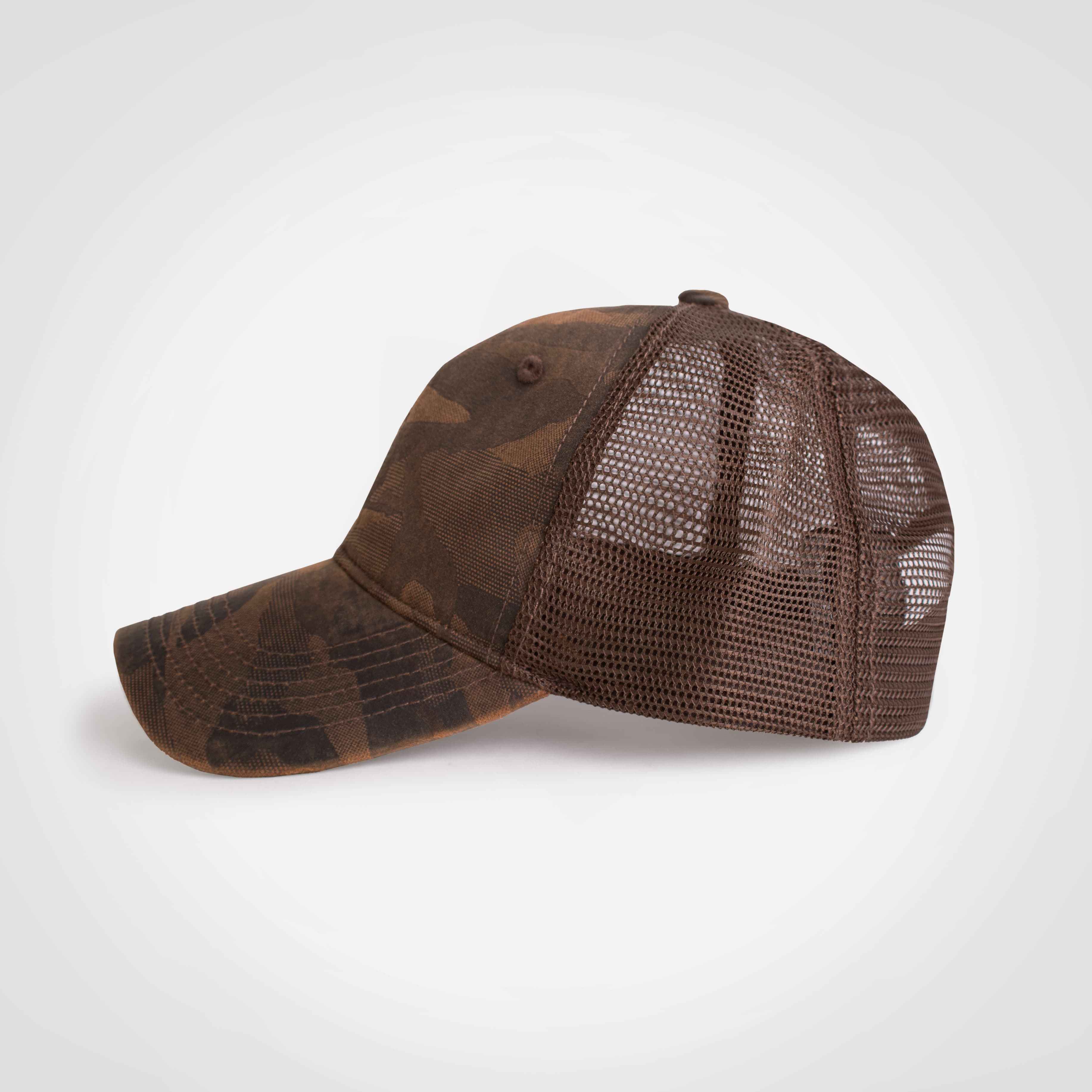 Oilskin Camo Trucker Cap view 2